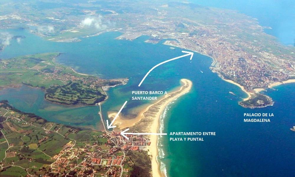 Entre Playa Y Puntal Lejlighed Somo Eksteriør billede